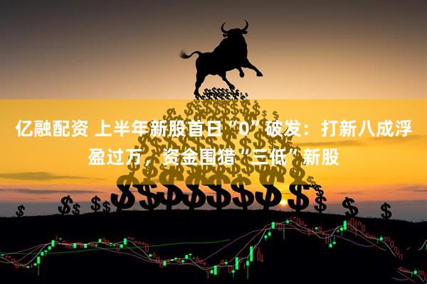 亿融配资 上半年新股首日“0”破发：打新八成浮盈过万，资金围猎“三低”新股